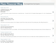 Tablet Screenshot of blog.flamfinancial.com